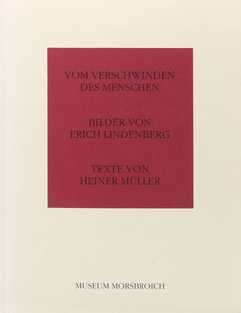 Lindenberg, Vom verschwinden des Menschen.