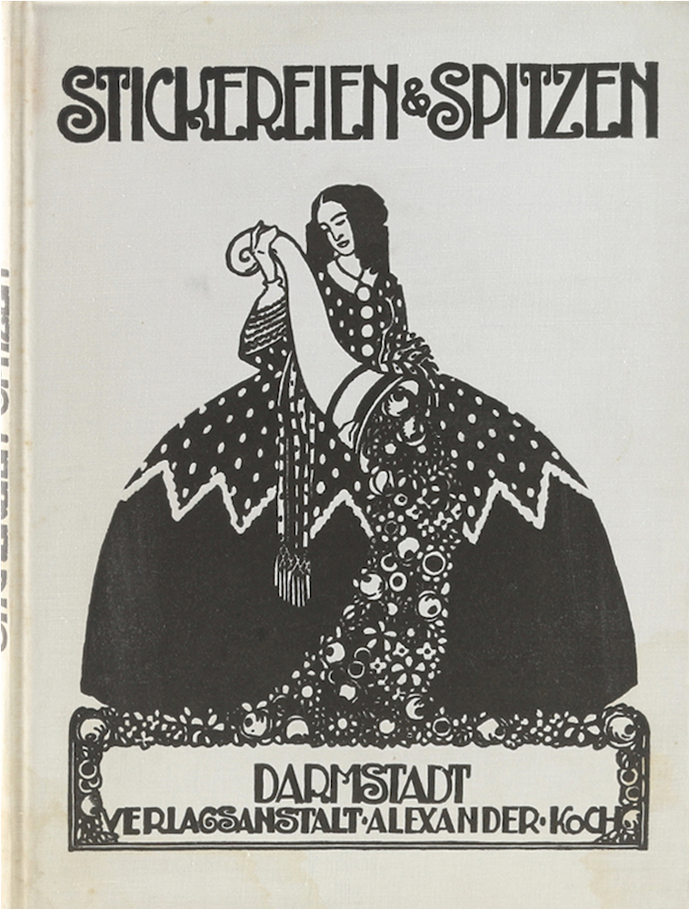 Stickereien und Spitzen. Blätter für kunstliebende Frauen. Illustrierte Rundscha