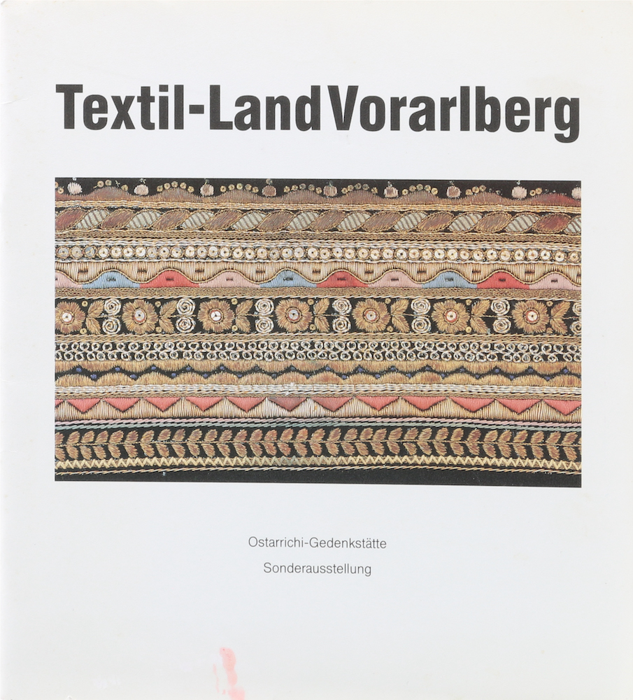 Textil-Land Vorarlberg.