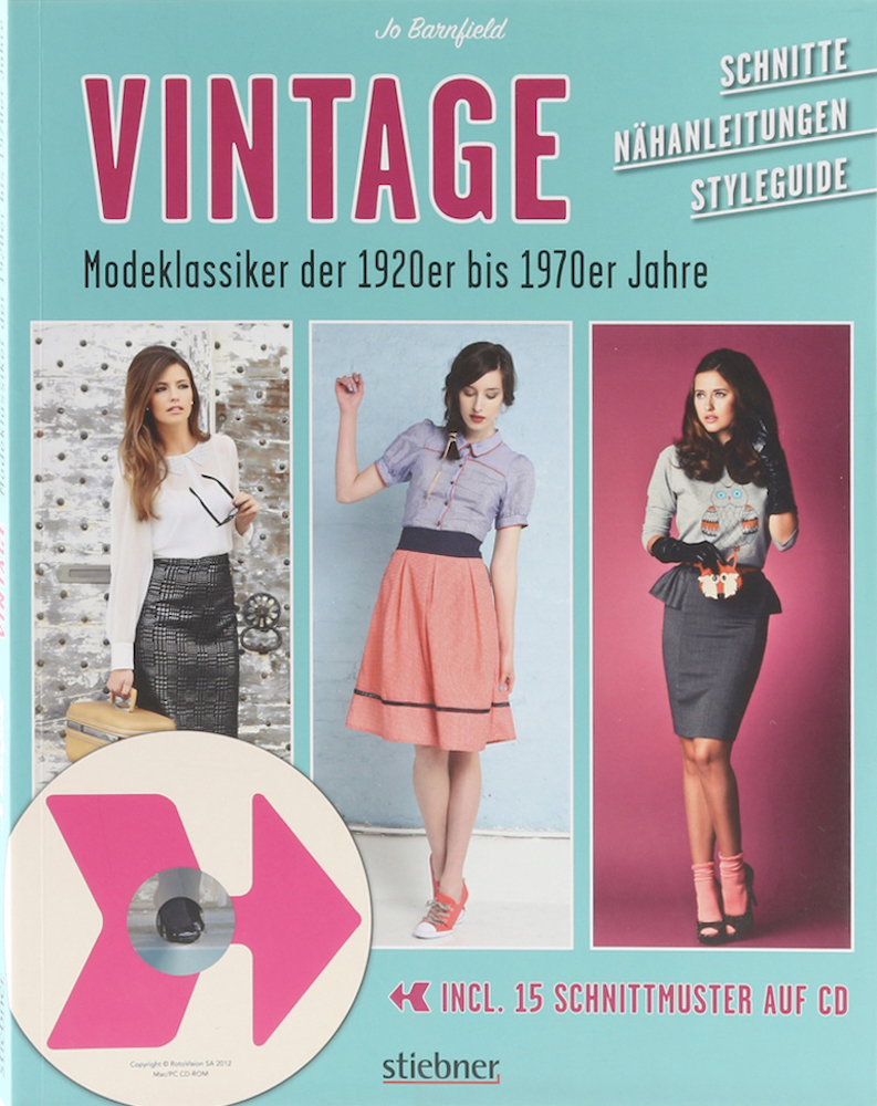 Barnfield, Vintage. Modeklassiker der 1920er bis 1970er Jahre. Schnitte, Nähanle