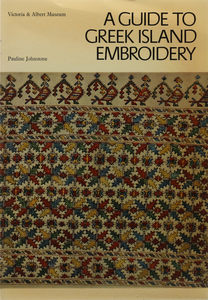 Johnstone, A Guide to Greek Island Emroidery.