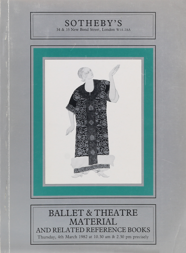 Ballet & Theatre Material and Related Reference Books.