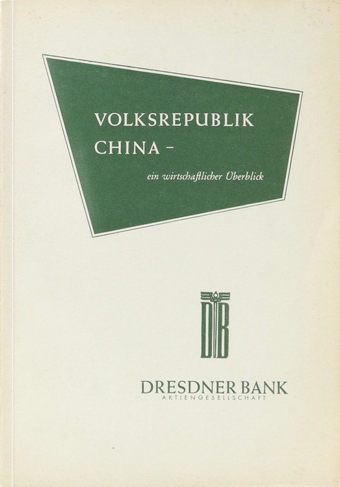 Volksrepublik China. Ein wirtschaftlicher Überblick.